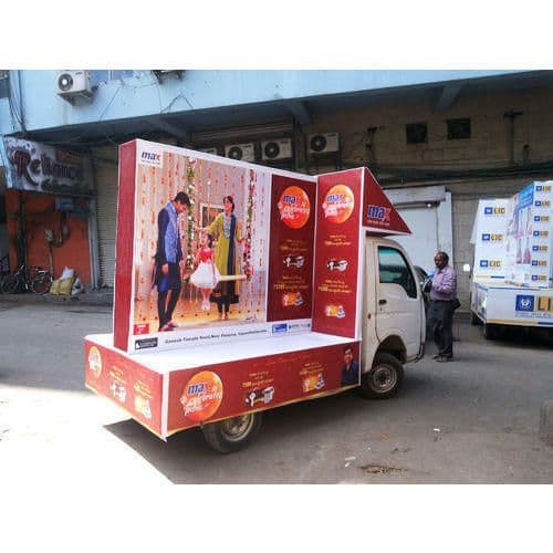 Mobile van LED branding campaign 1 - Sankalp Media Group